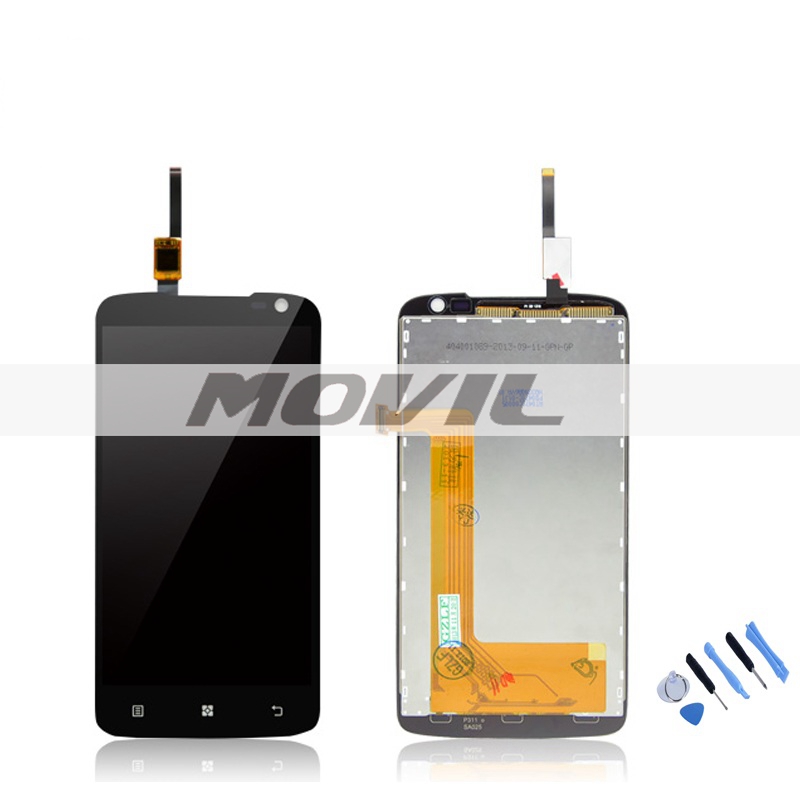 LCD Display Screen With Touch Digitizer Assembly Complete For Lenovo S820